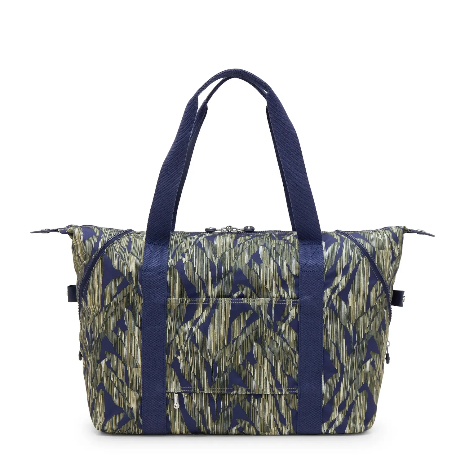 Kipling Art M draagtas Striped Grasses groot gestreept
