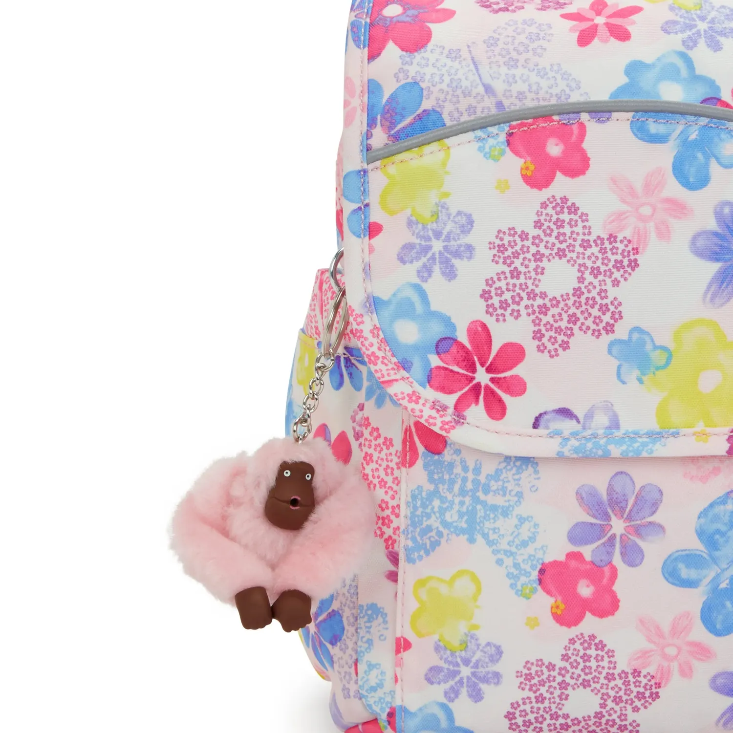 Kipling Codie S rugzak Flower Stamp klein school