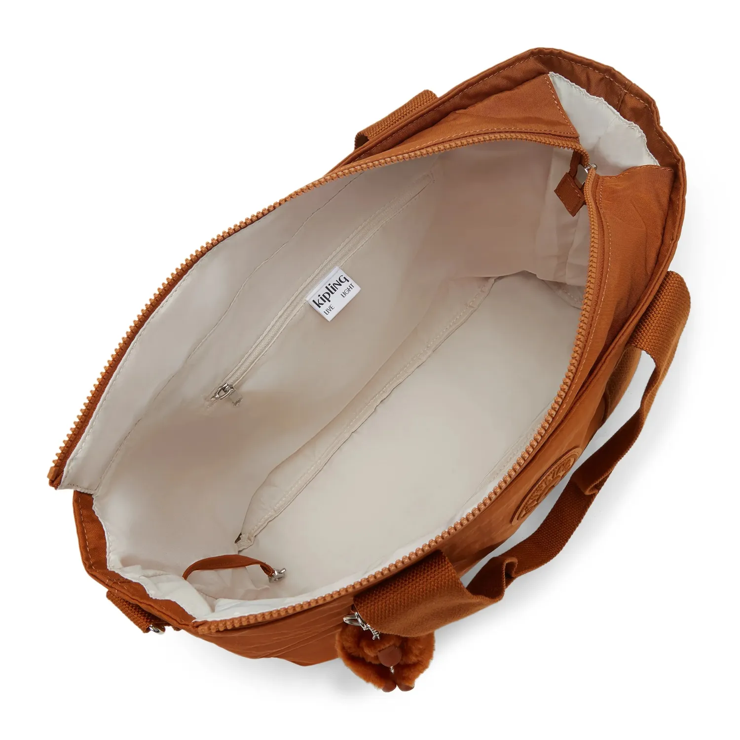 Kipling Minta L Up shopper Stylish Mokka Groot lang