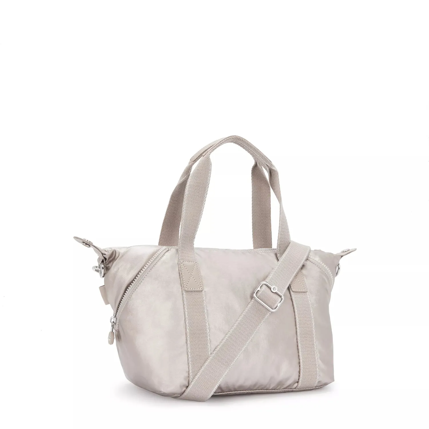 Kipling Art Mini schoudertas Metallic Glow klein metallic