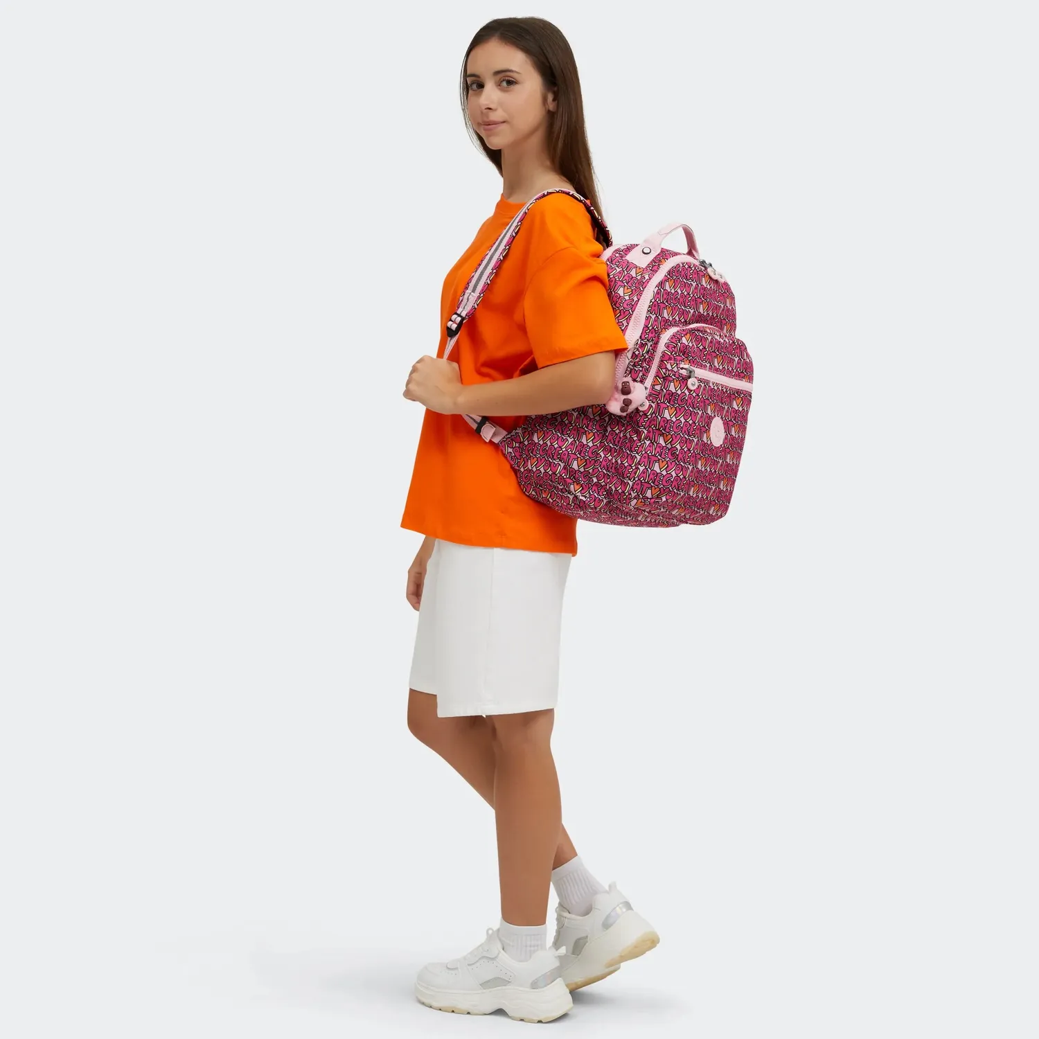 Kipling Seoul Lap rugzak U R Great Print 15 inch
