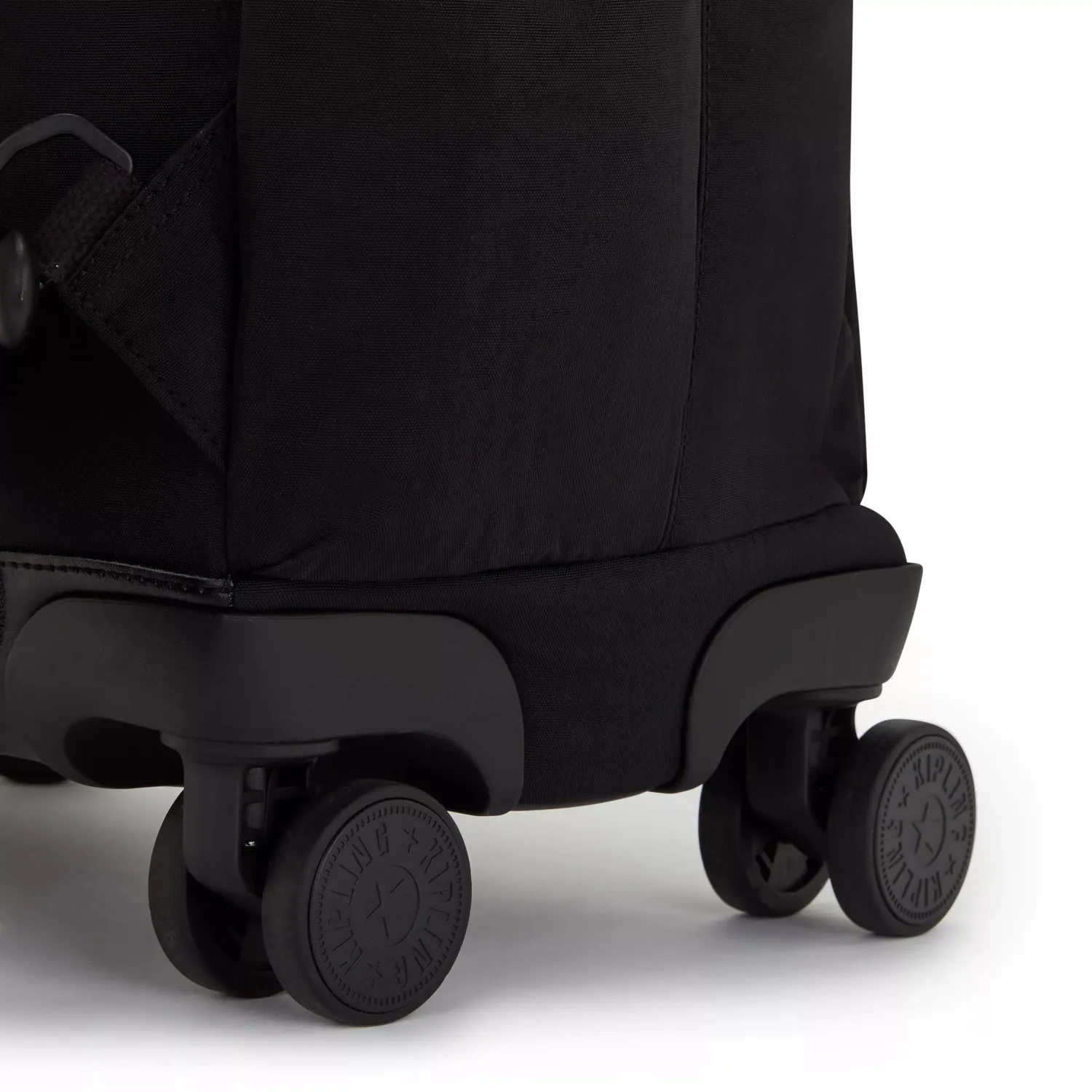Kipling New Zea rugzak met wielen True Black groot laptopvak