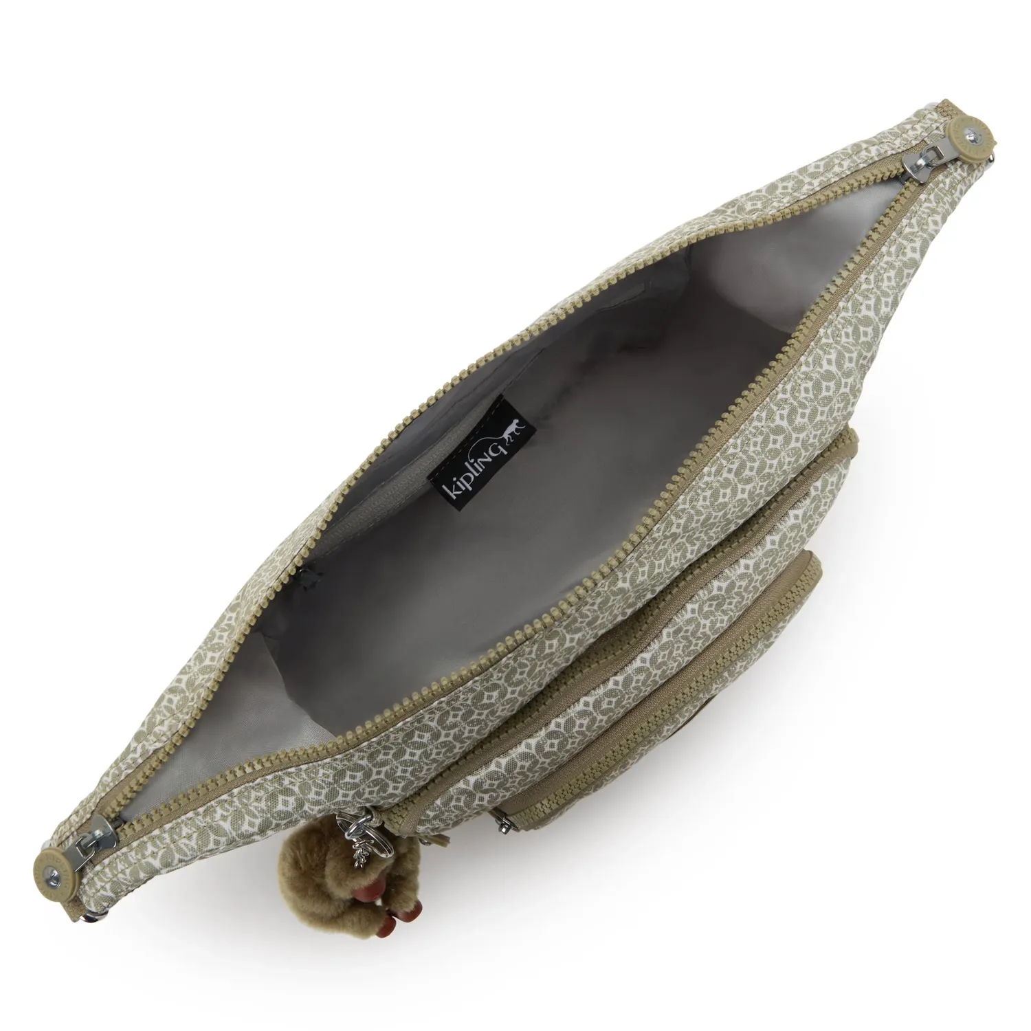 Kipling Erica S schoudertas Sandstone Geos medium crossbody