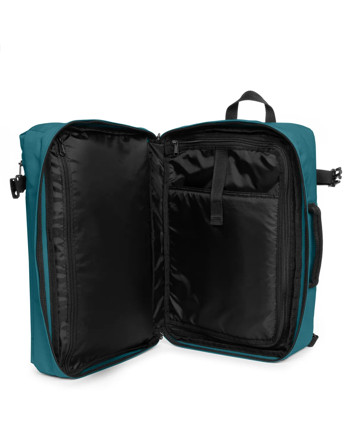 Eastpak Transit'r Pack reistas Jade Teal Large 16 inch laptopvak