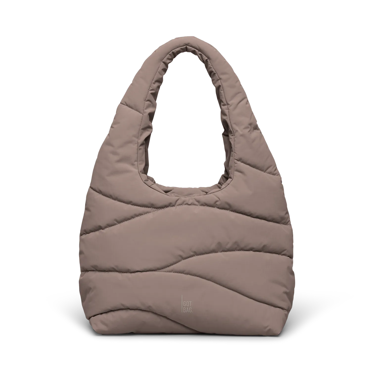 Got Bag Wavy Puffer schoudertas black monochrome zacht