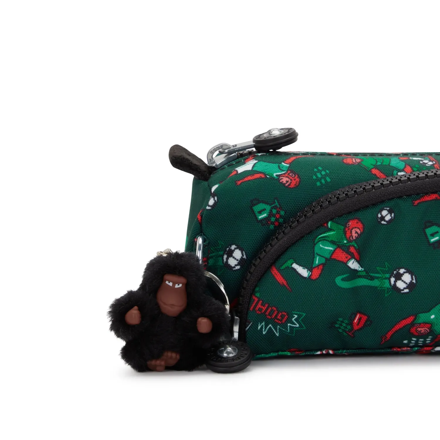 Kipling Cute pennenzak Soccer Print medium nylon