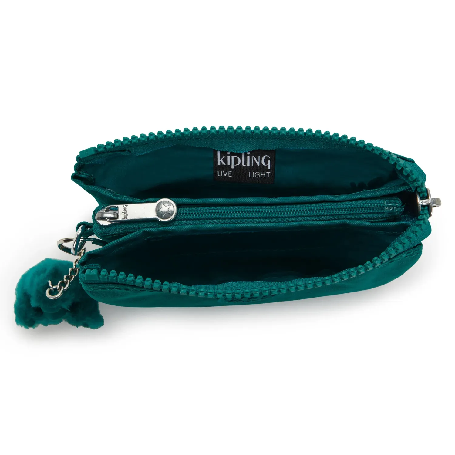Kipling Creativity S portemonnee Outspoken Green klein licht