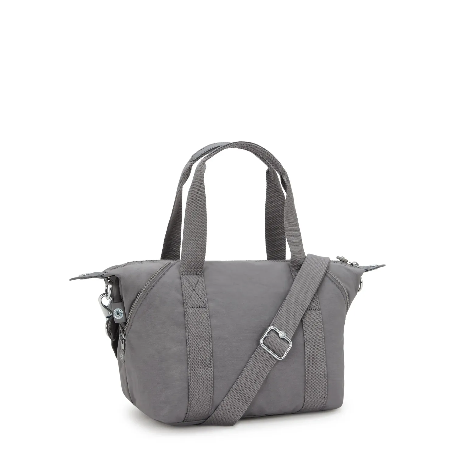 Kipling Art Mini schoudertas Inviting Grey klein waterafstotend