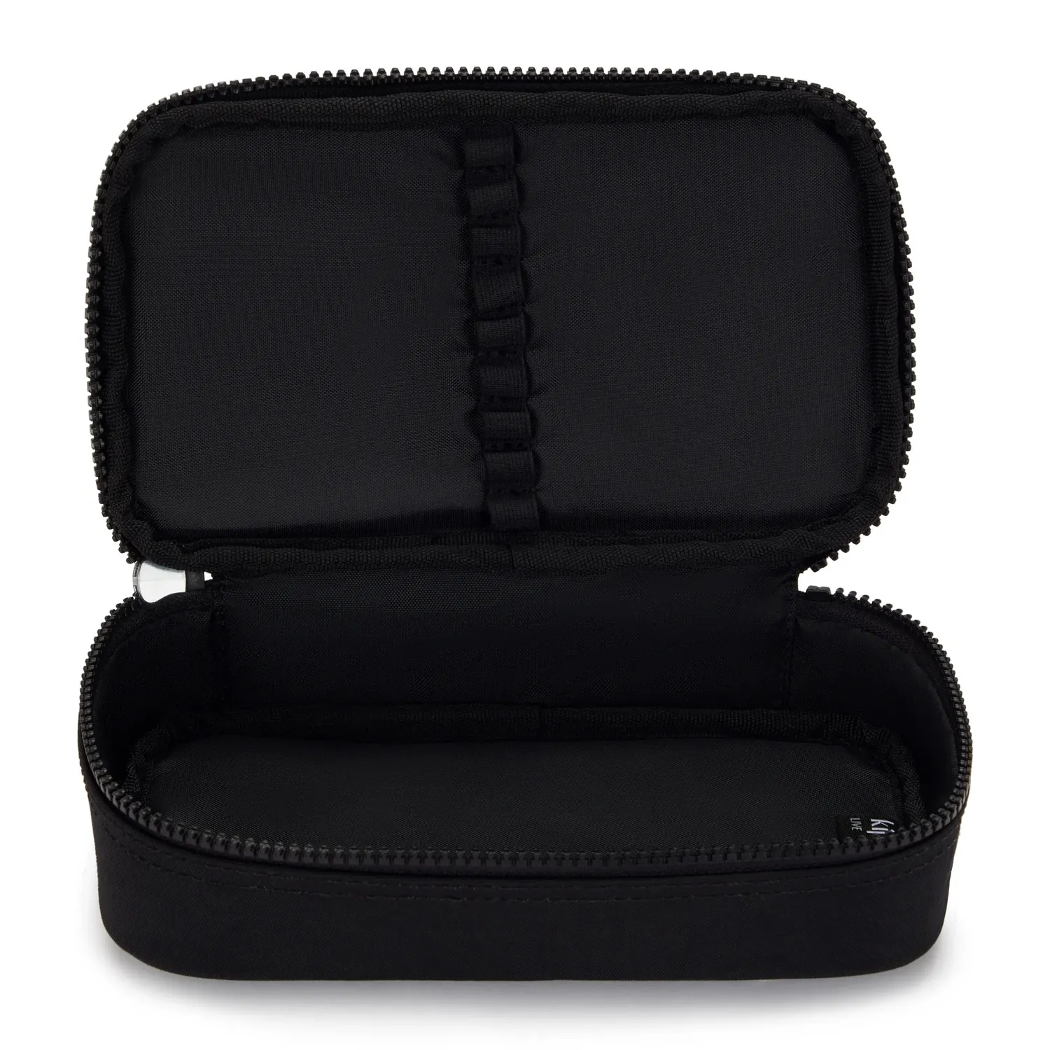 Kipling 50 Pens etui Medium Black Khaki Block waterafstotend