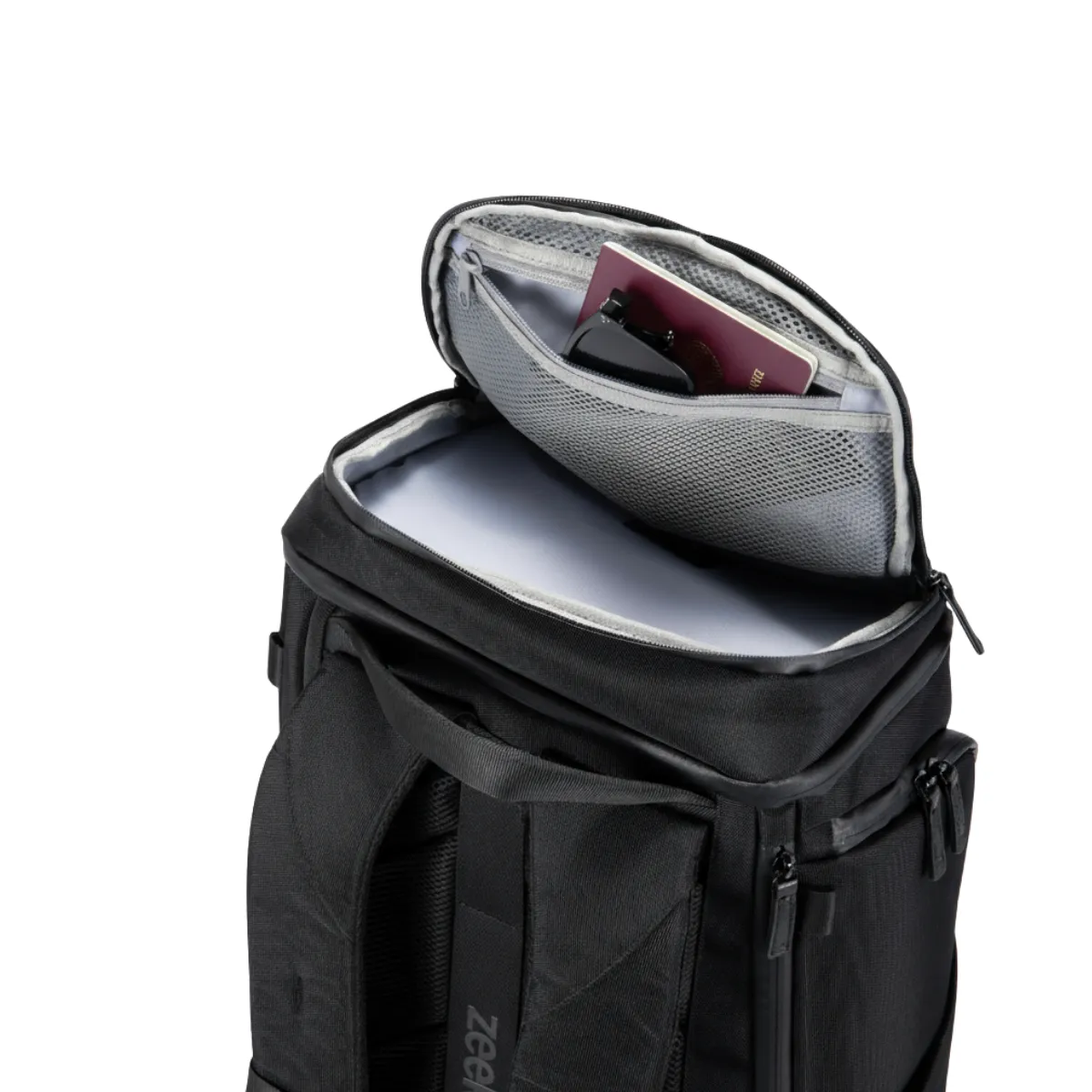 Zeeksack The Organizer 20L rugzak zwart 20 liter handbagage