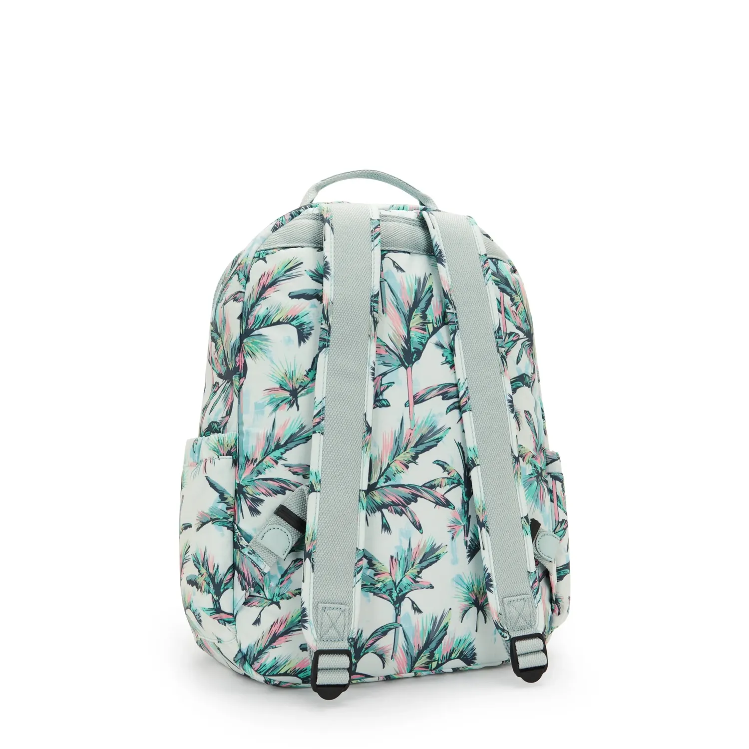 Kipling Seoul rugzak Groot More Palm Trees 15 inch laptopvak