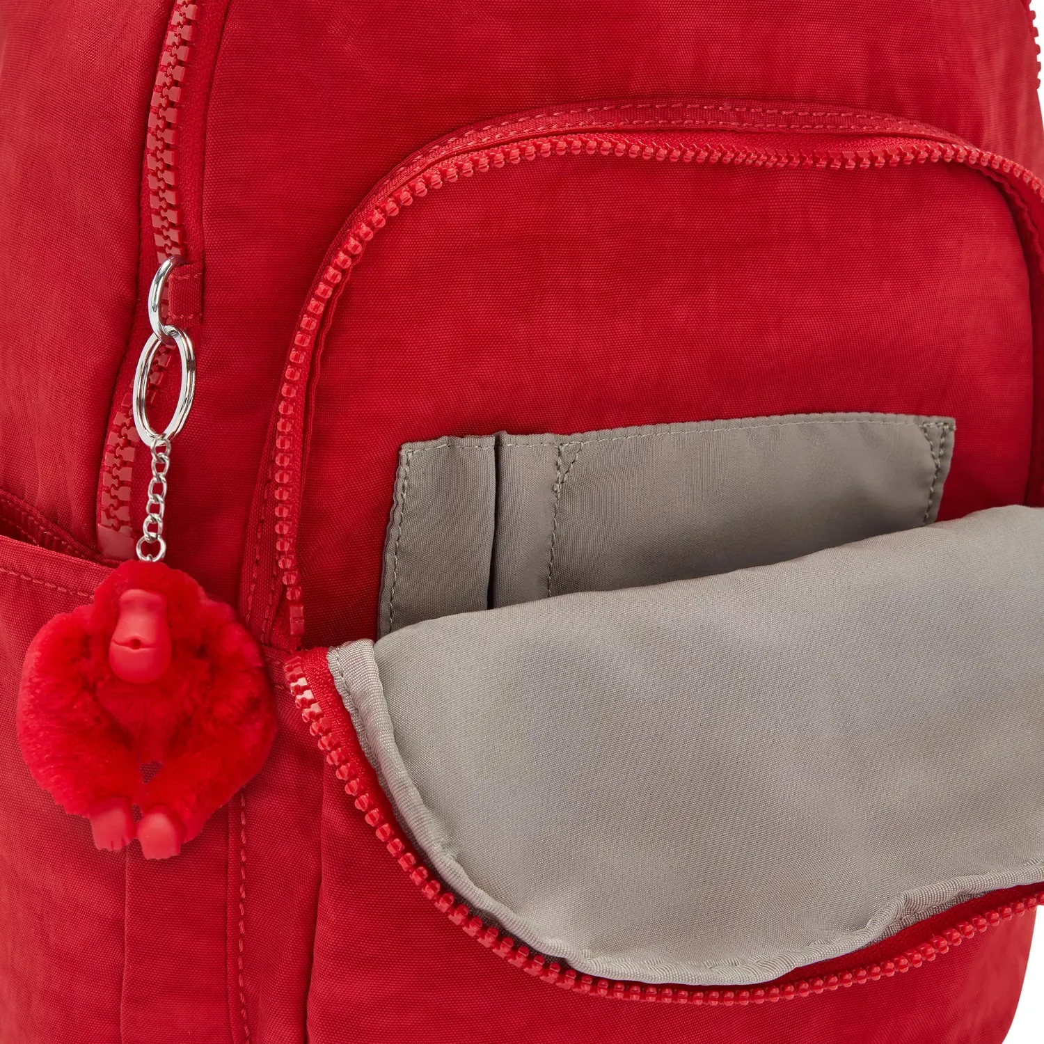 Kipling Seoul S kleine rugzak Red Rouge 11 inch