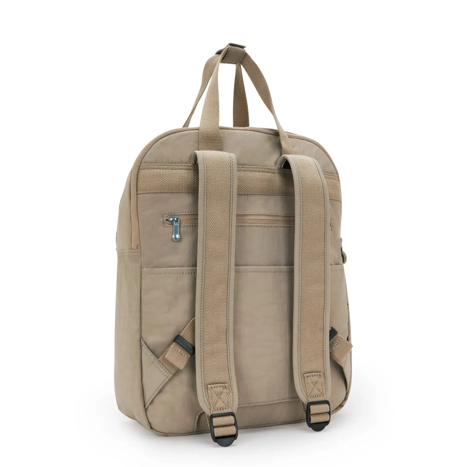 Kipling Kazuki L rugzak Soft Taupe Groot 15 inch laptop