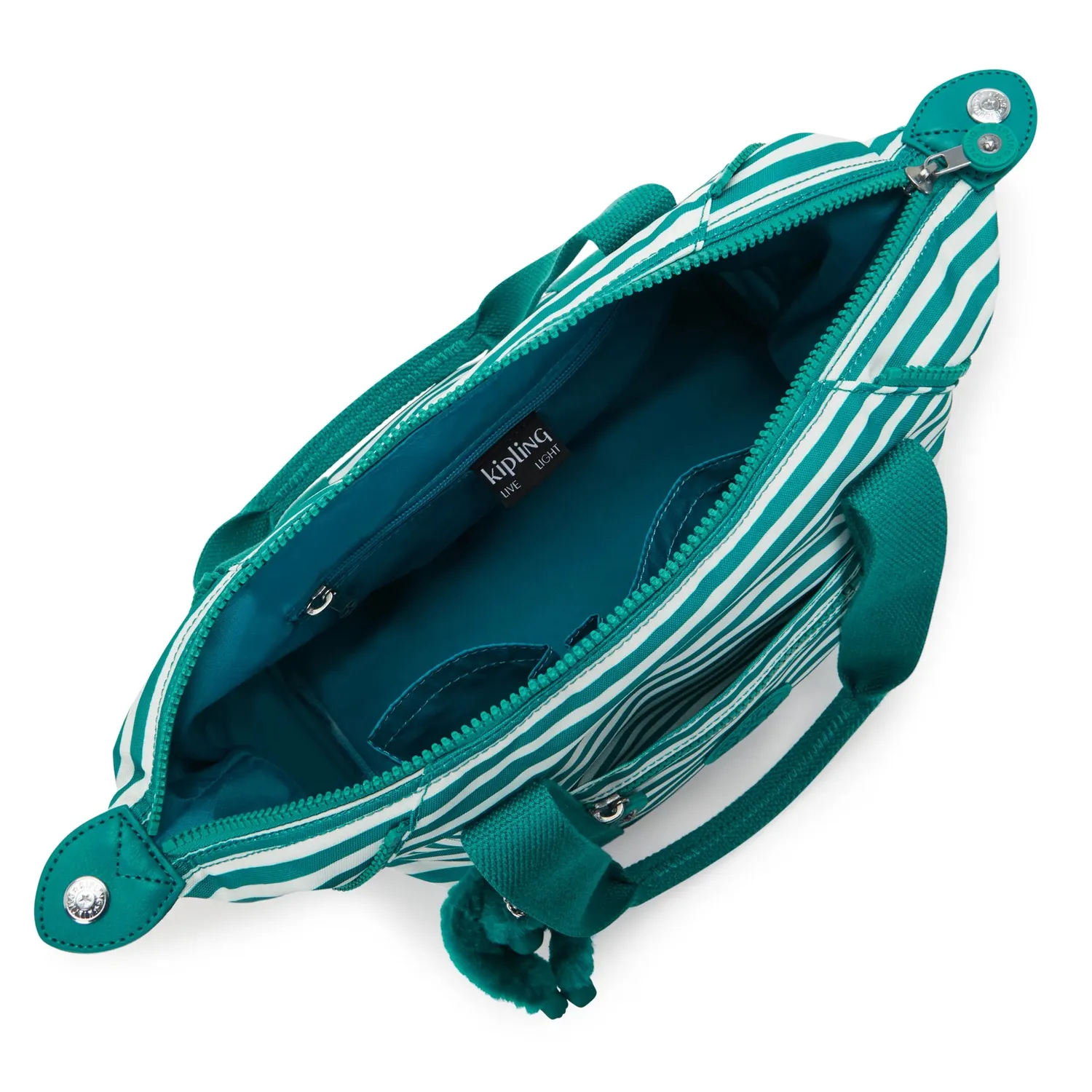 Kipling Art Mini schoudertas Parasol Stripes klein waterafstotend