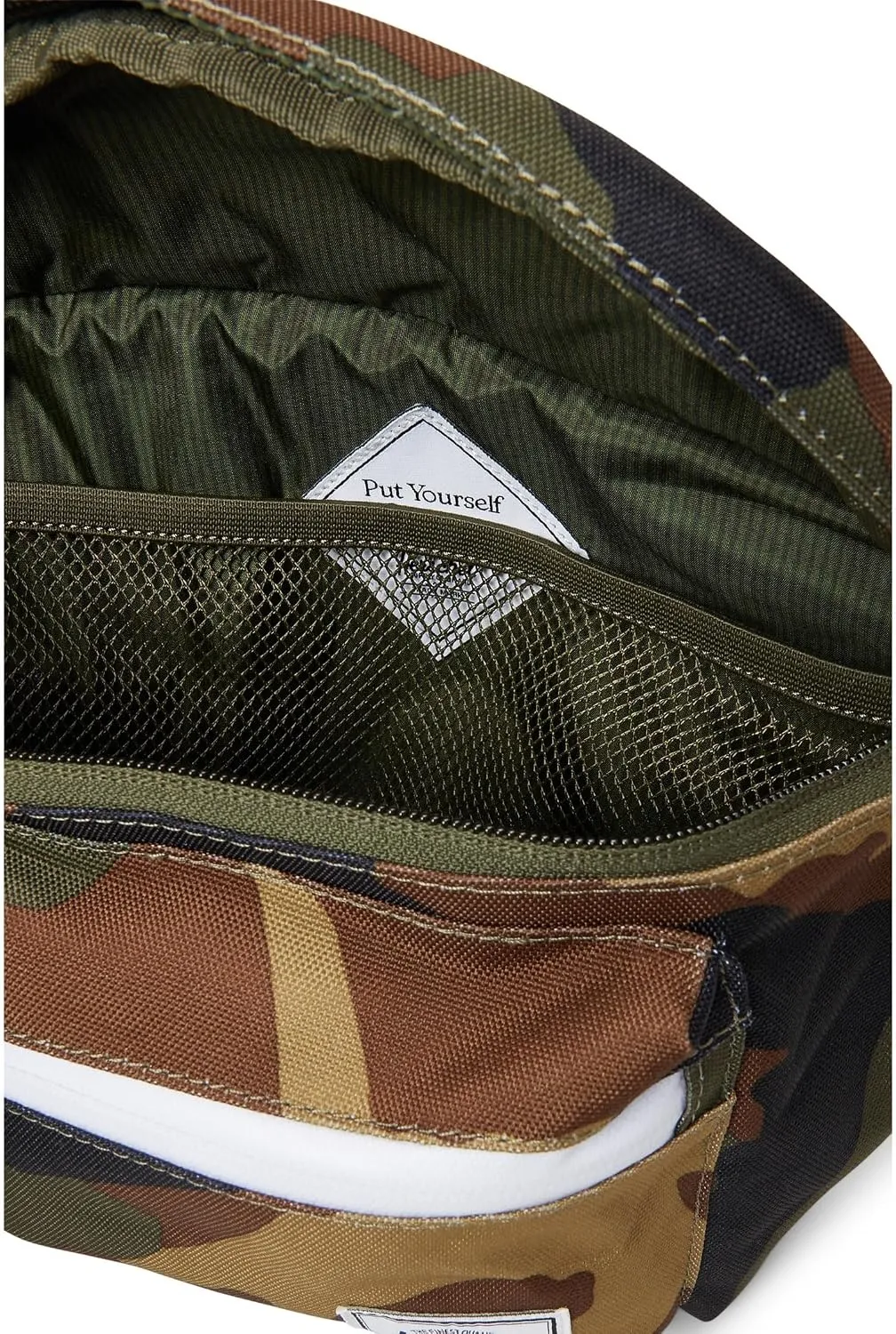 Herschel Pop Quiz Hip Pack heuptas Woodland Camo print