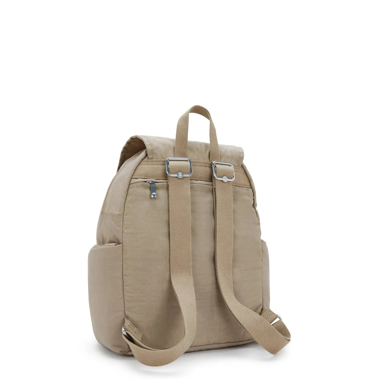 Kipling City Zip S rugzak Klein Soft Taupe lichtgewicht