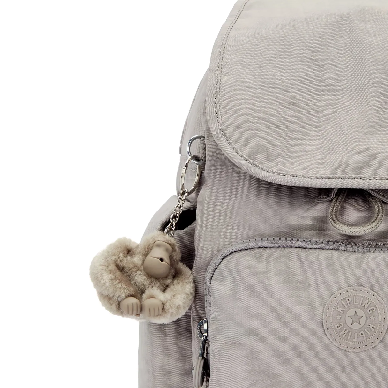 Kipling City Pack Mini rugzak Grey Gris extra klein grijs