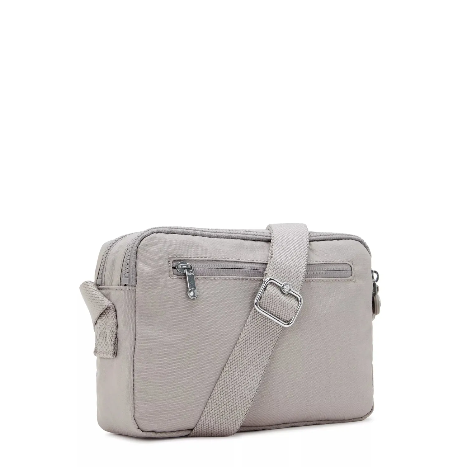 Kipling Abanu M crossbody tas Medium Grey Gris effen