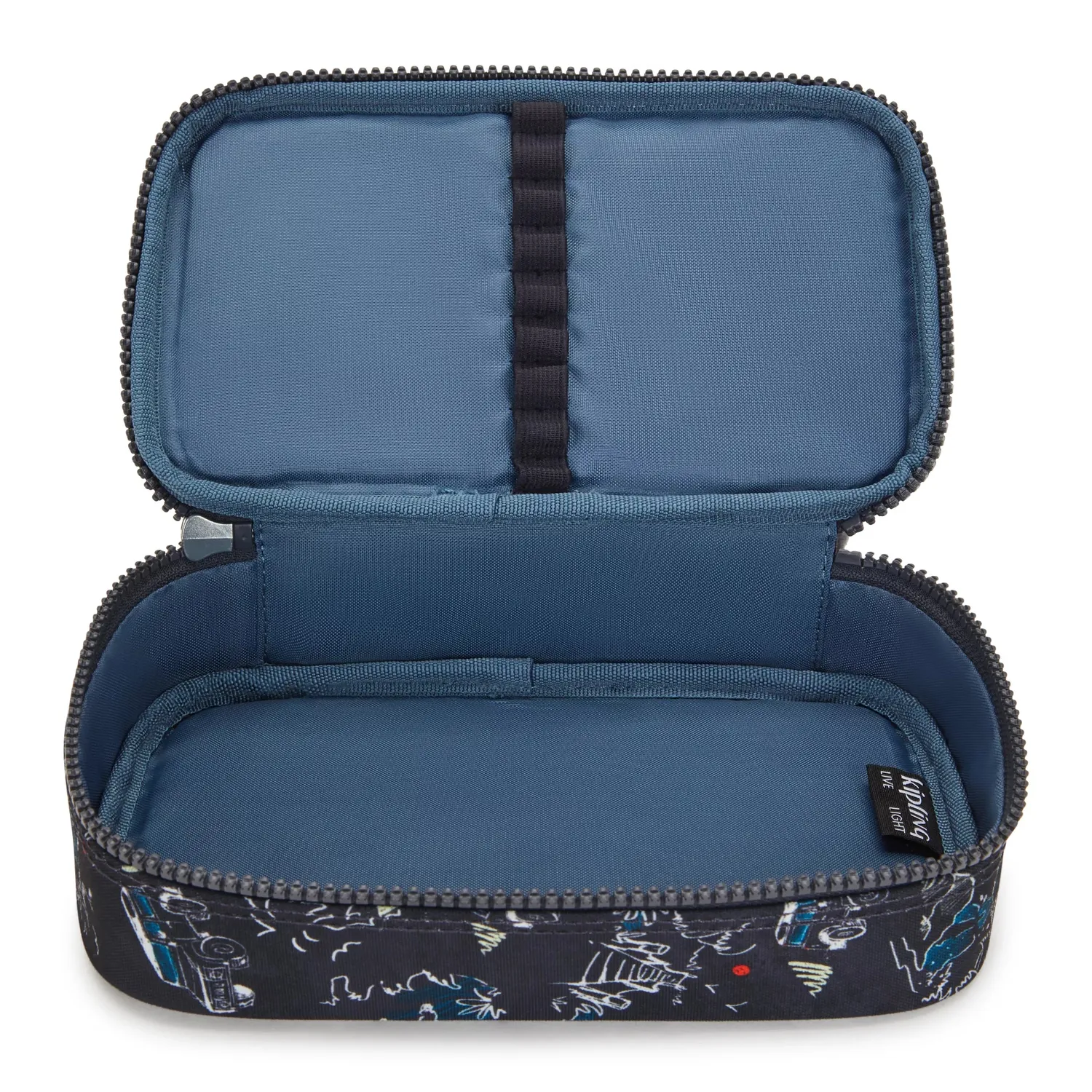 Kipling 50 Pens pennenzak Jungle Fun Race medium waterafstotend