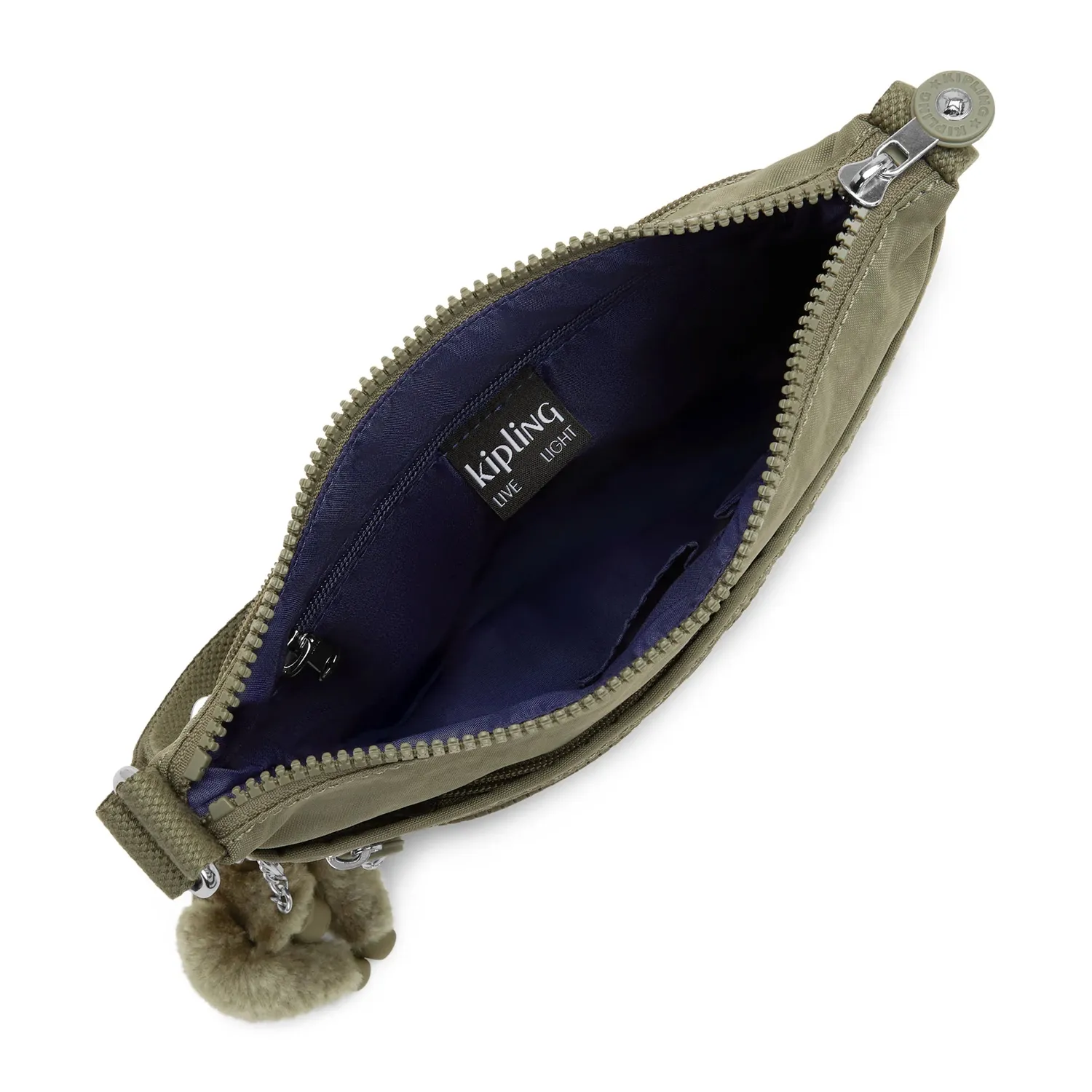 Kipling Arto S schoudertas Almost Sage klein licht