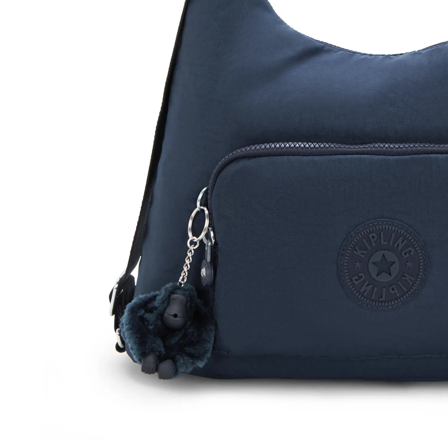 Kipling Yenna schoudertas Blue Bleu 2 Medium verstelbaar