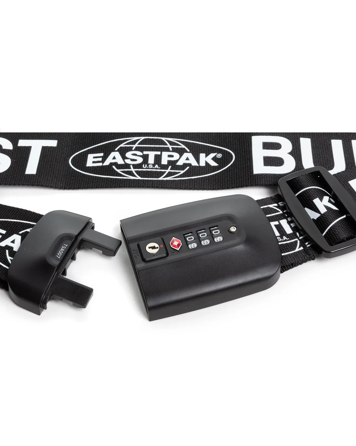 Eastpak Lockbelt kofferriem Black met TSA-slot