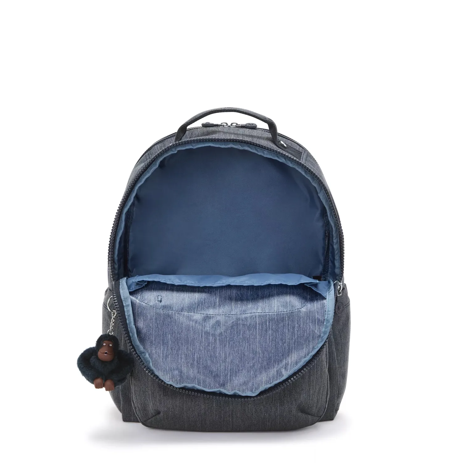 Kipling Seoul Lap rugzak Marine Navy groot 15 inch