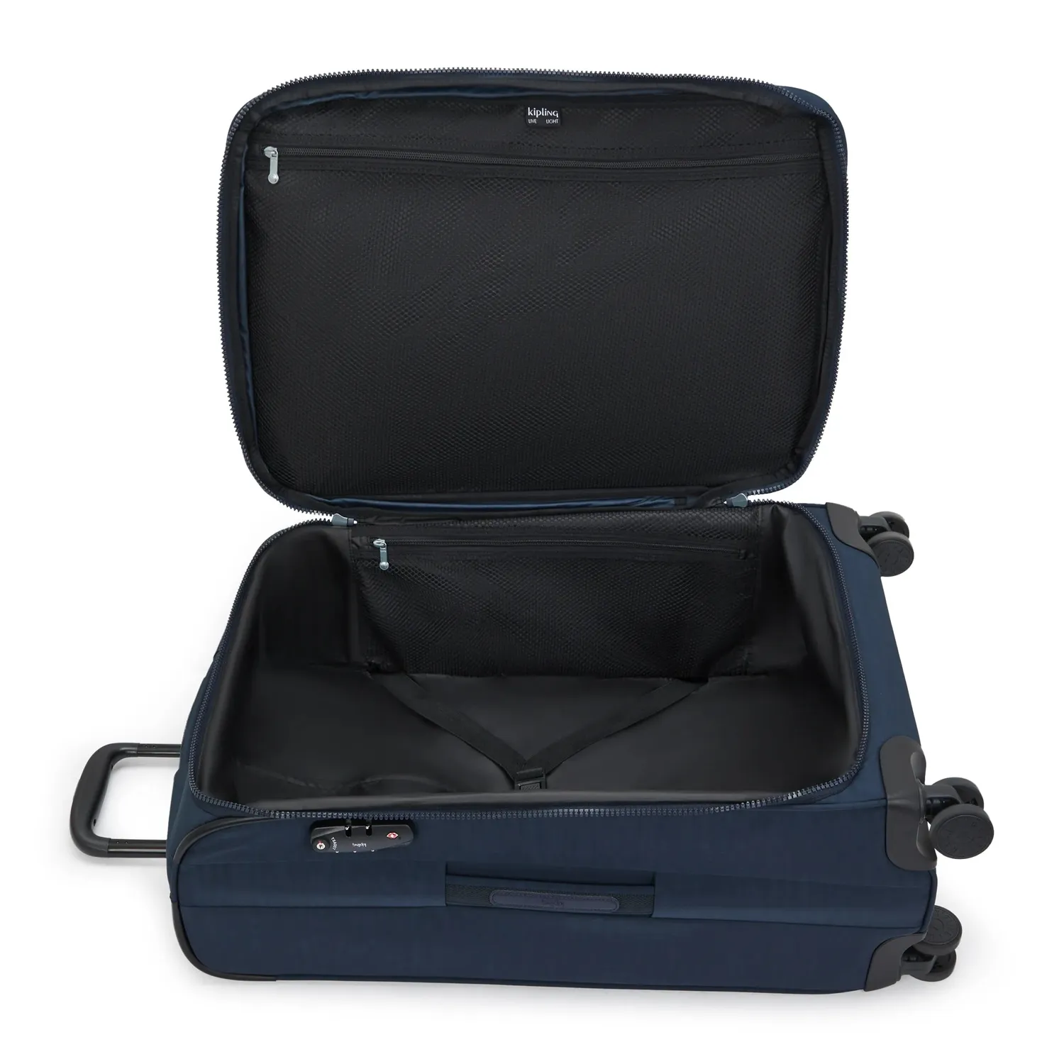 Kipling New Youri Spin M reiskoffer medium Blue Bleu
