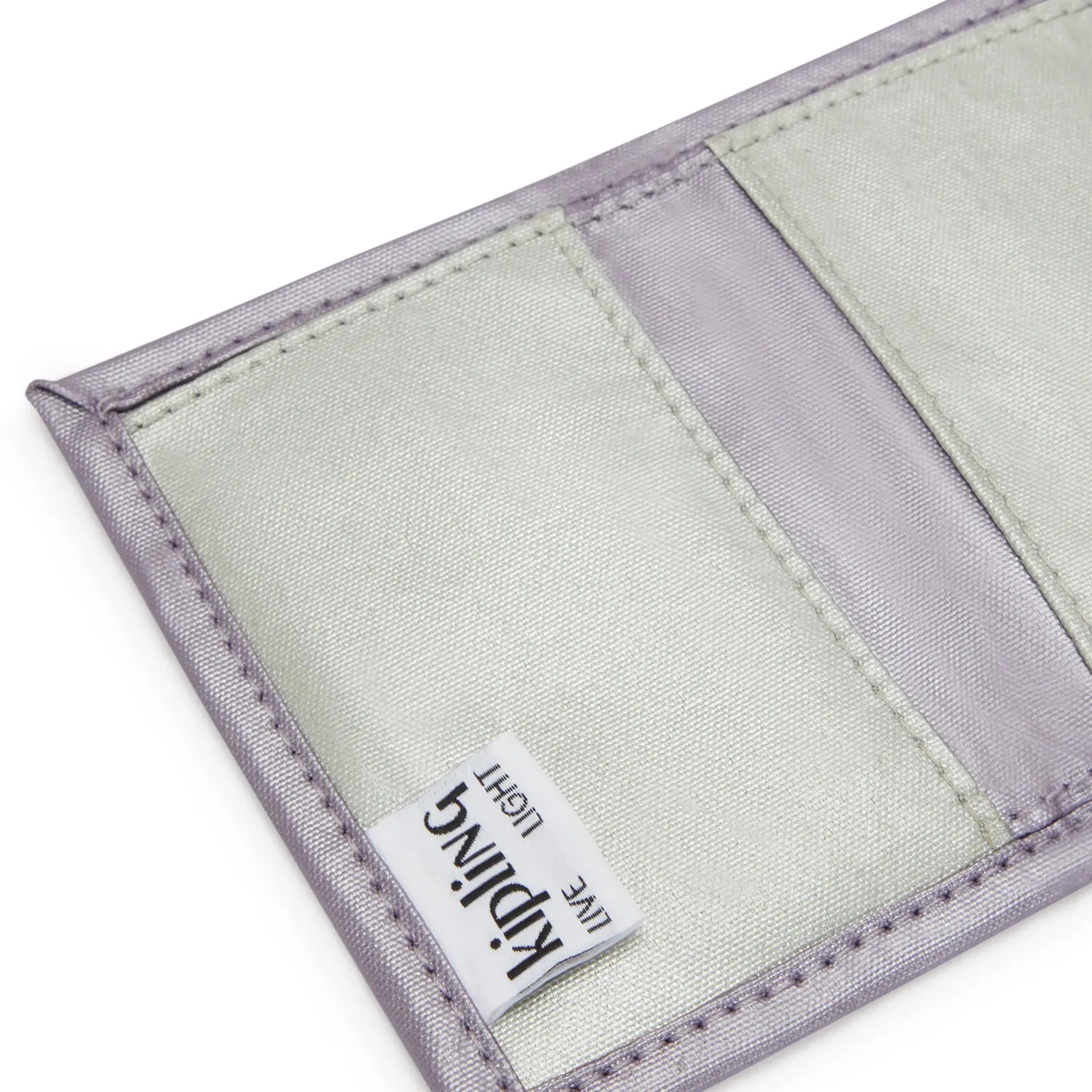 Kipling Itta kaarthouder Lilac Moon klein metallic