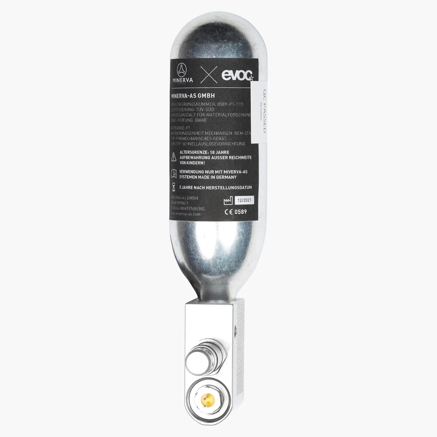 Evoc Minerva Inflator navulpatroon rvs CO2
