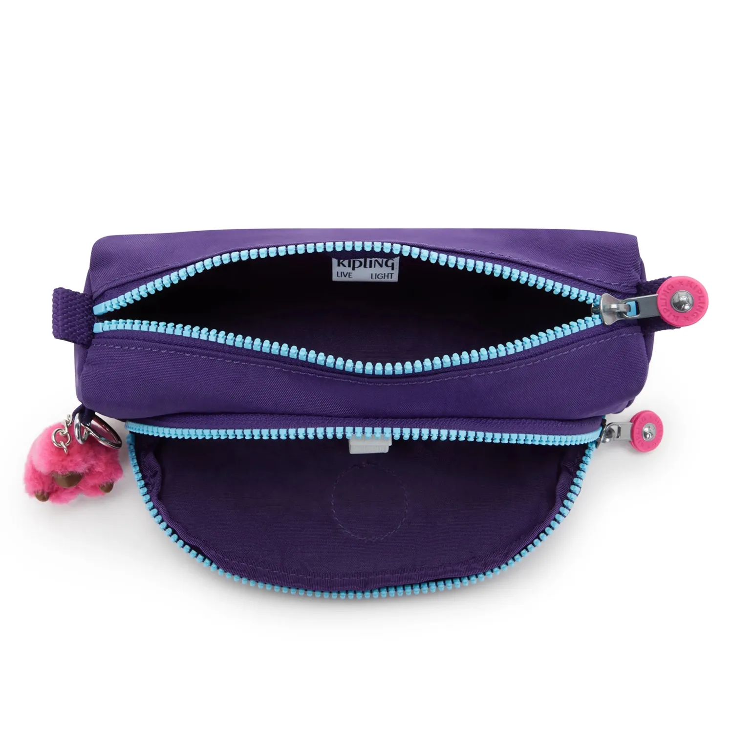 Kipling Cute pennenzak VIP Purple Medium make-up