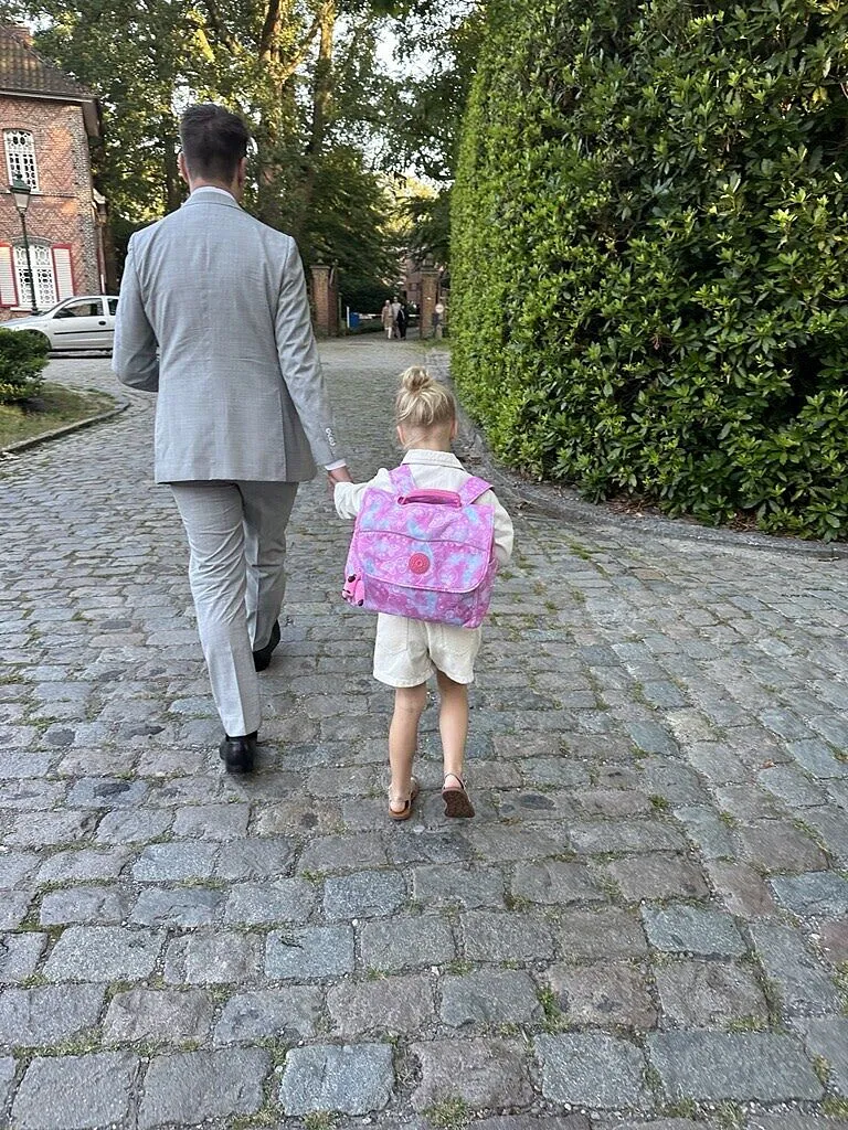 Kipling Codie S rugzak Back to Grey klein school