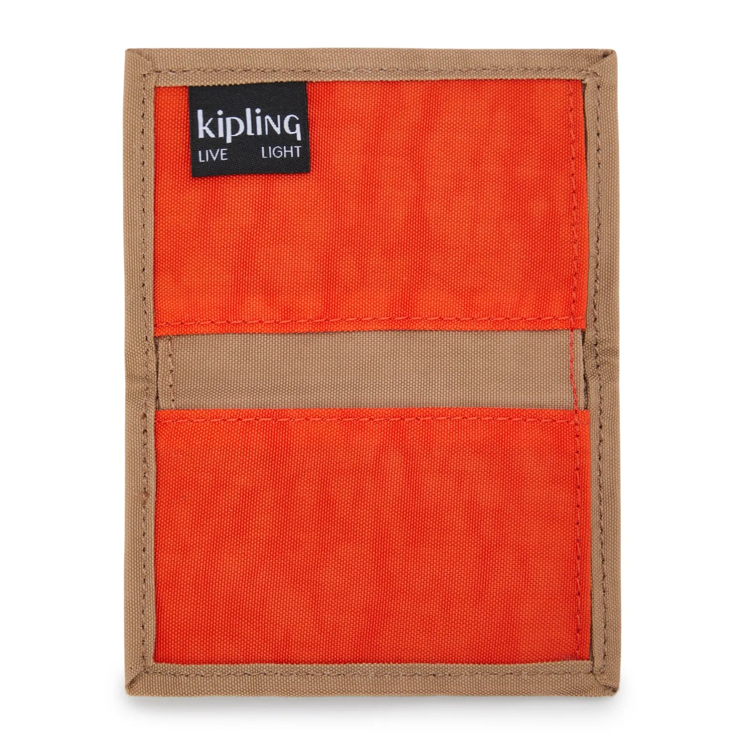 Kipling Itta kaarthouder Early Tan Block mini