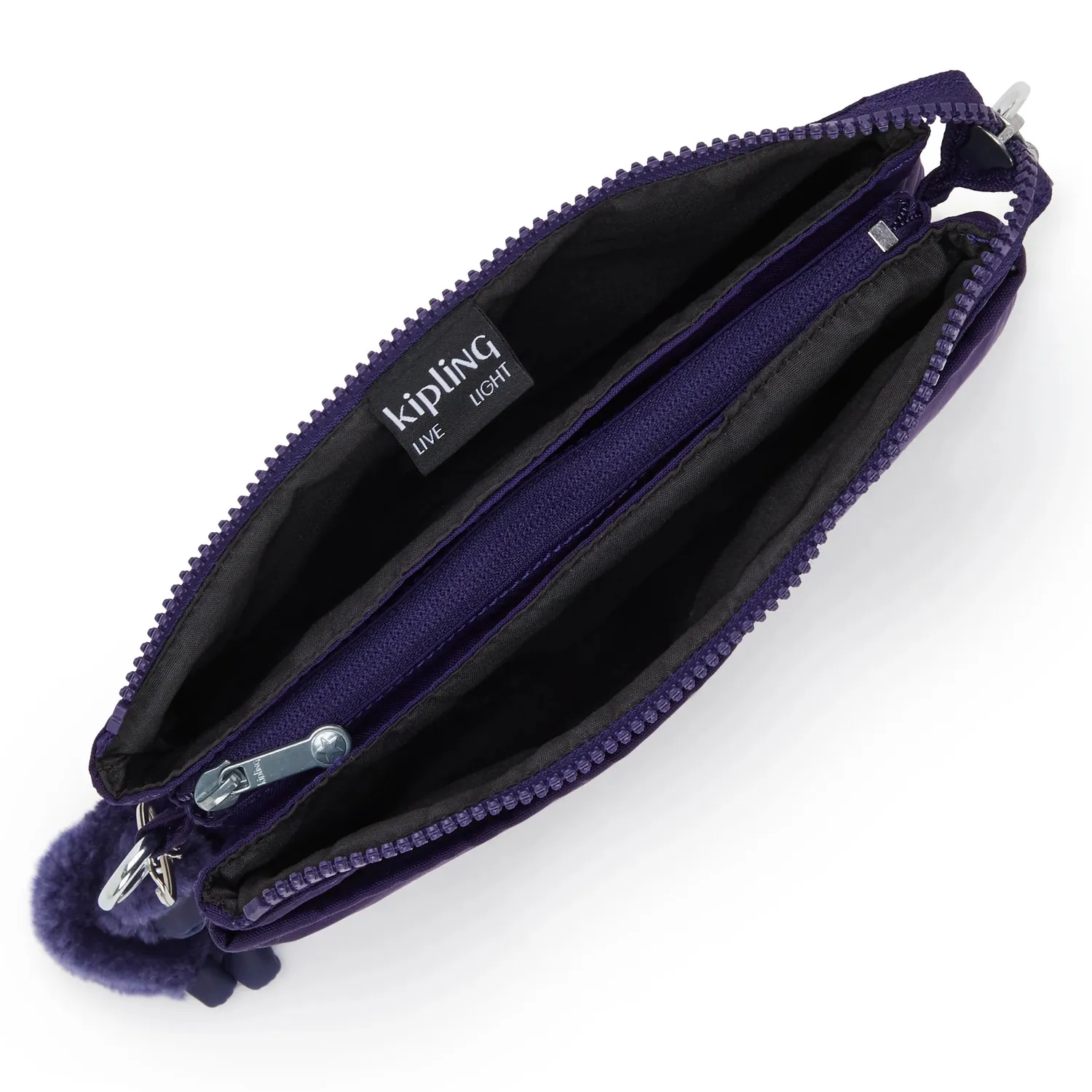 Kipling Riri crossbodytas Klein Moonlit Blue waterafstotend