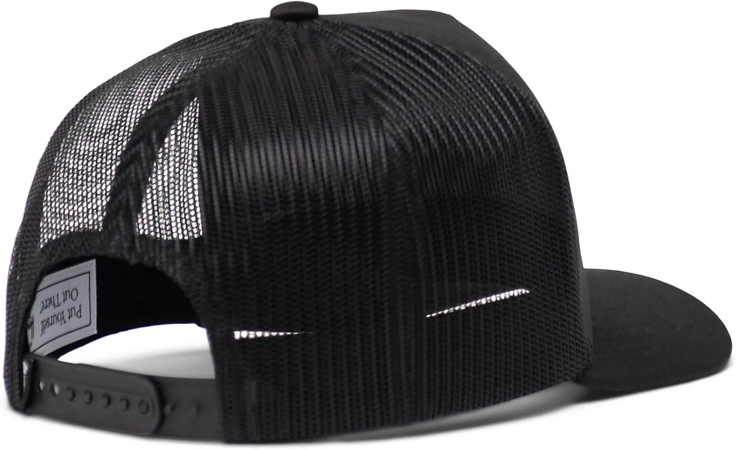 Herschel Whaler Tall Mesh Cap pet zwart