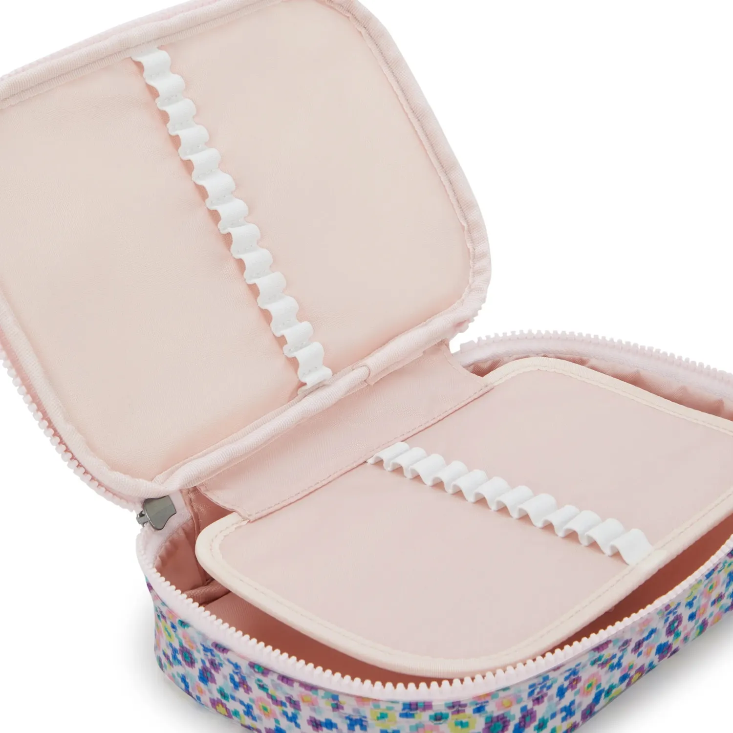 Kipling 100 Pens pennenzak Groot Digi Flower Print lussen