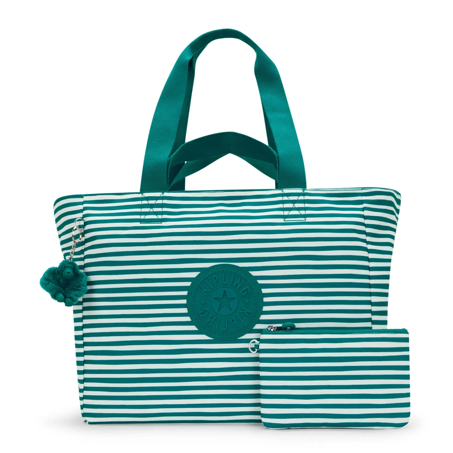 Kipling Naomi shopper Parasol Stripes groot strand
