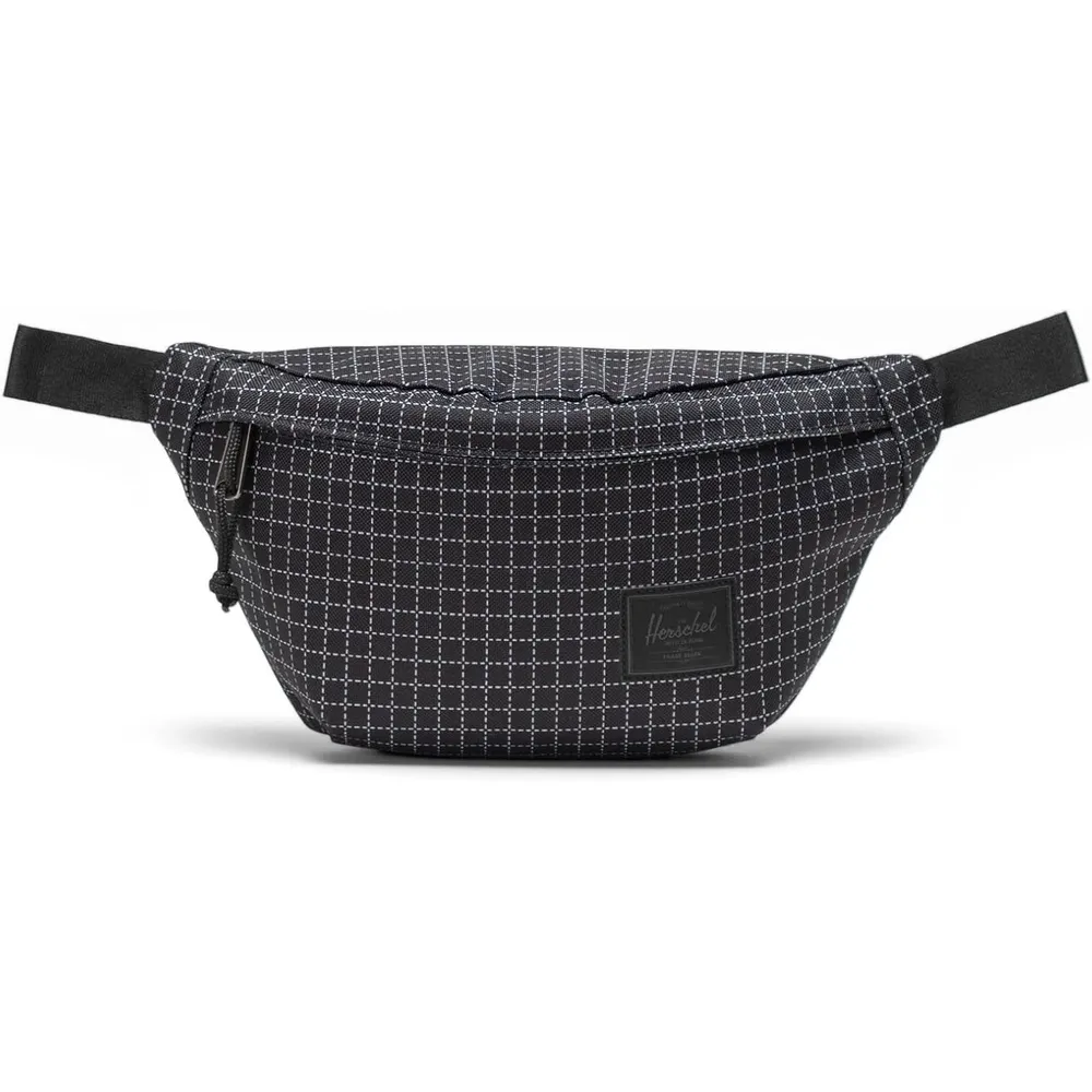 Herschel Classic heuptas grey crosshatch klein
