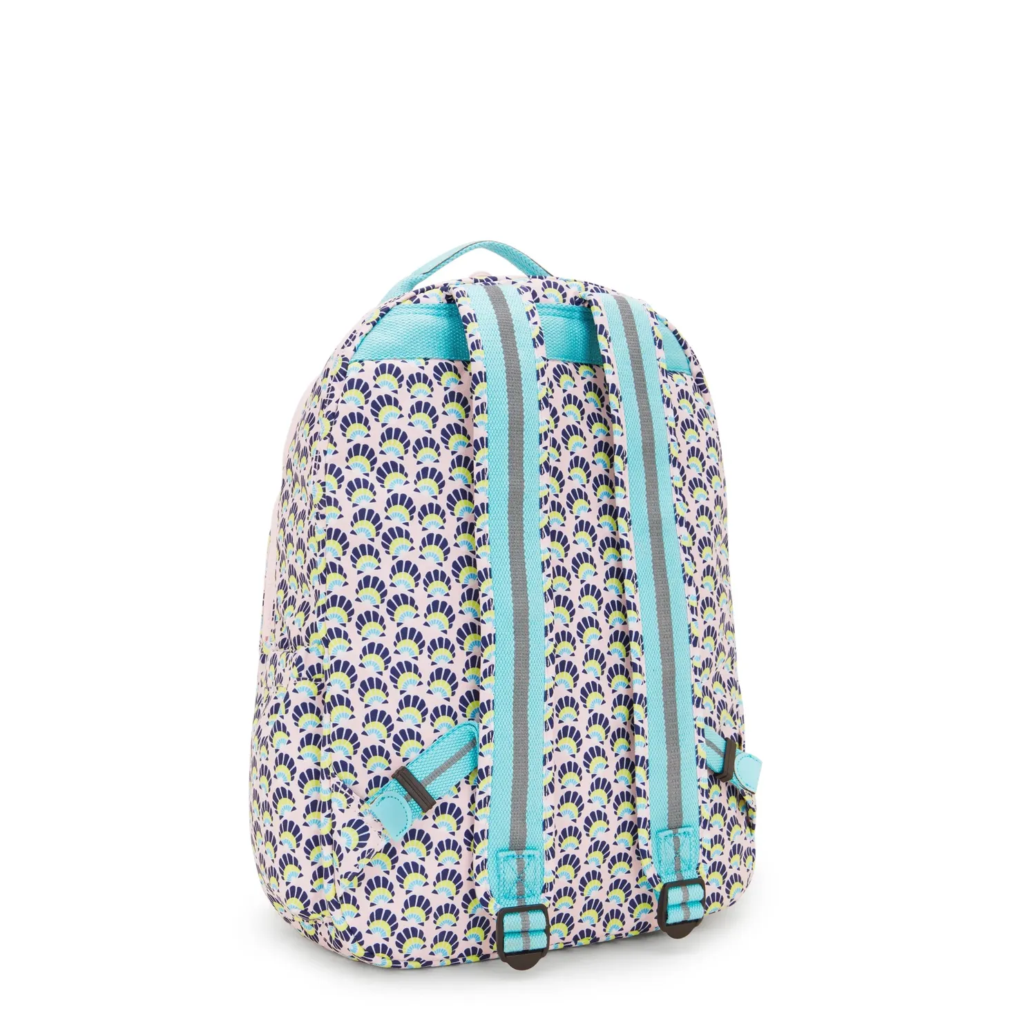 Kipling Seoul Lap rugzak Groot Geo Shell 15 inch laptopvak