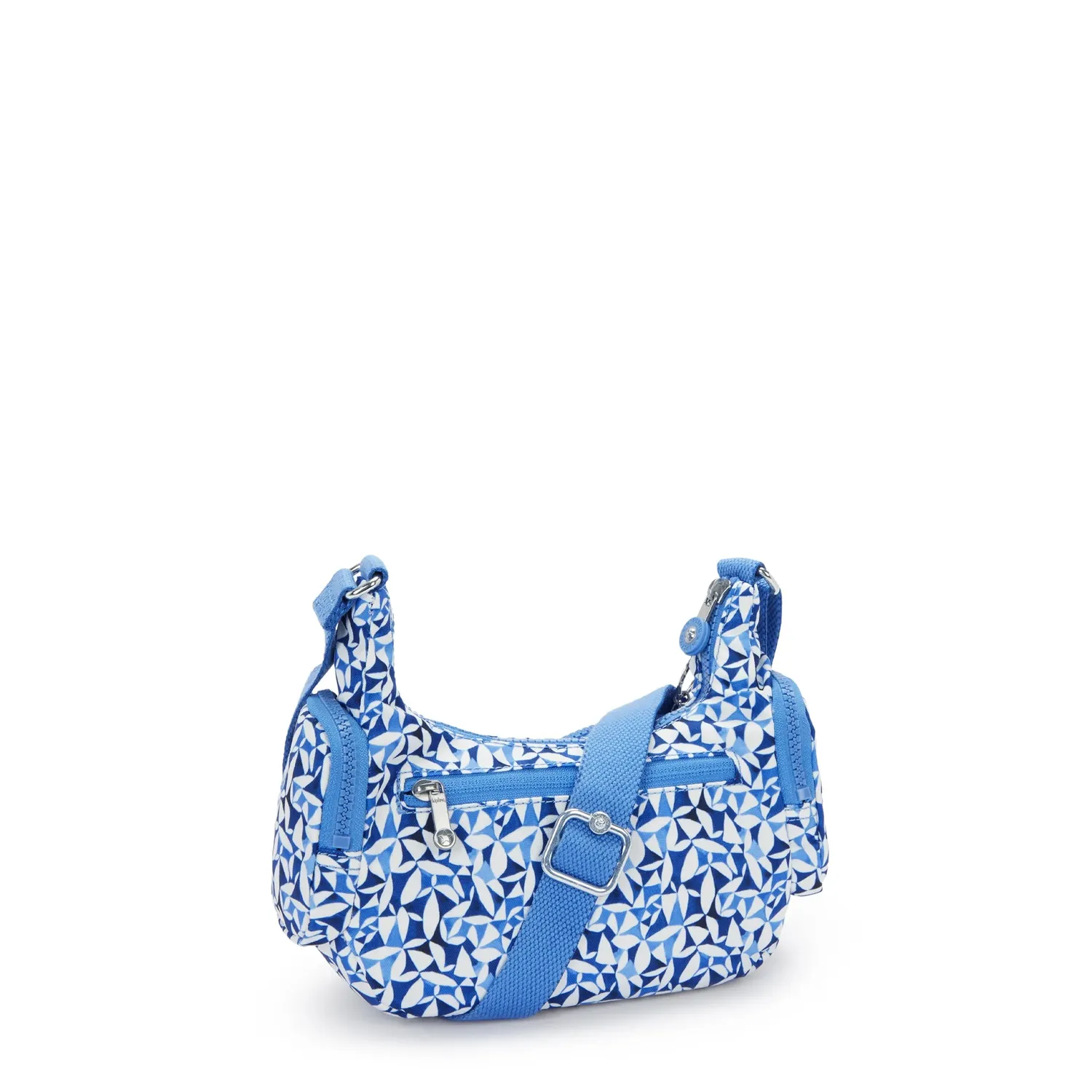 Kipling Rikka Mini crossbodytas Crazy Leaves klein met ritsvakken