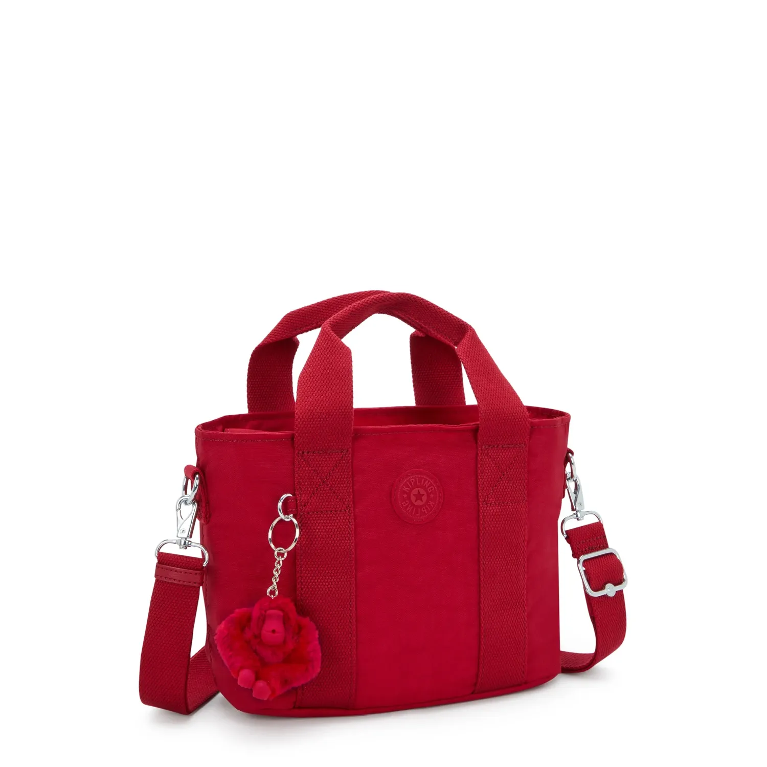 Kipling Minta schoudertas Ruby Red klein 5 liter