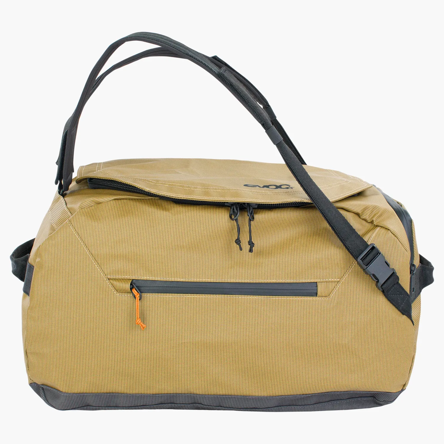 Evoc Duffle Bag 40 reistas curry-black waterafstotend