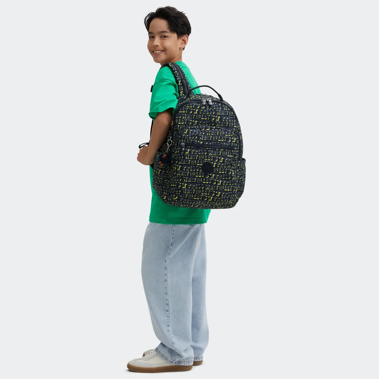 Kipling Seoul College Extra rugzak Groot Lets Play Print 15 inch
