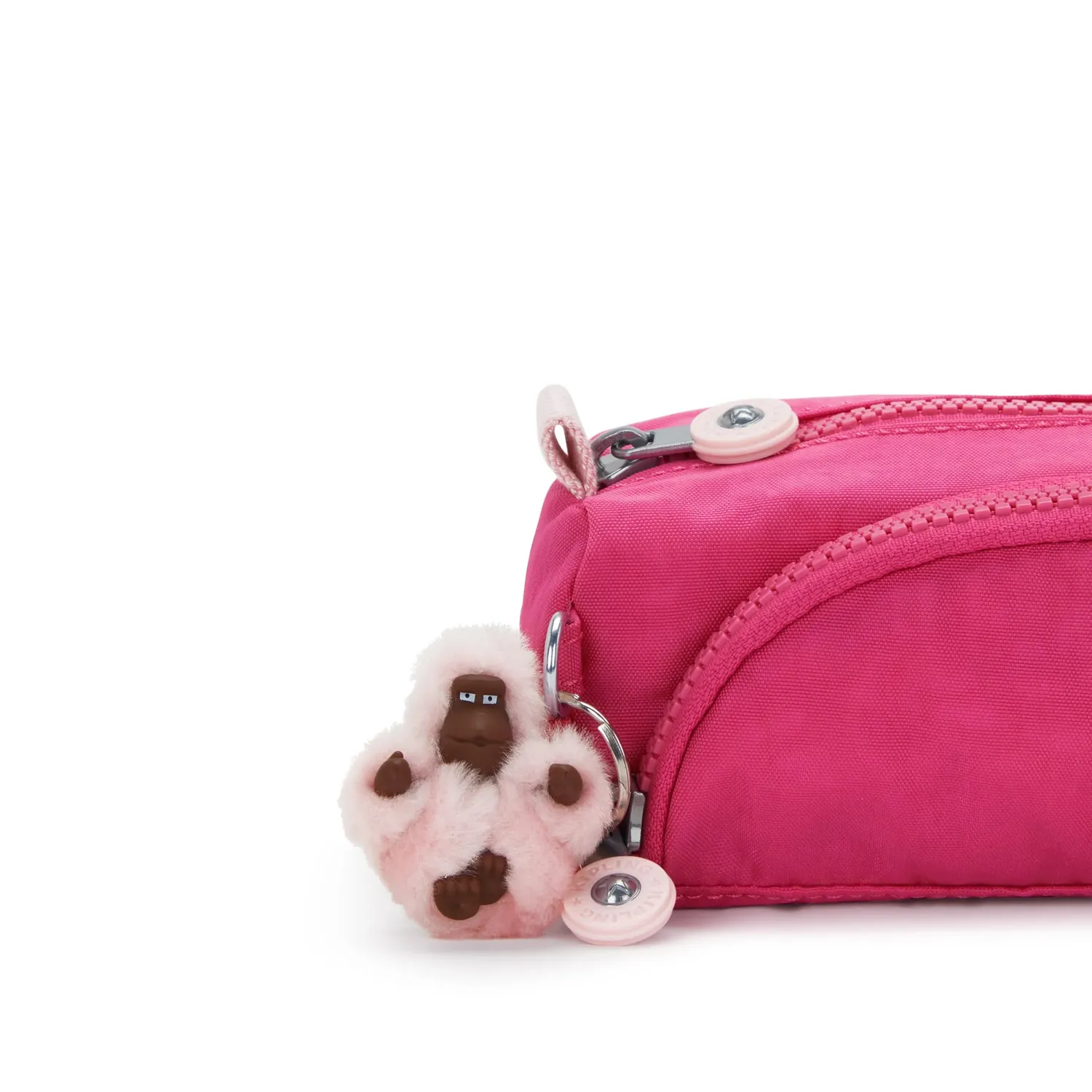 Kipling Cute pennenzak Medium Intense Rose nylon