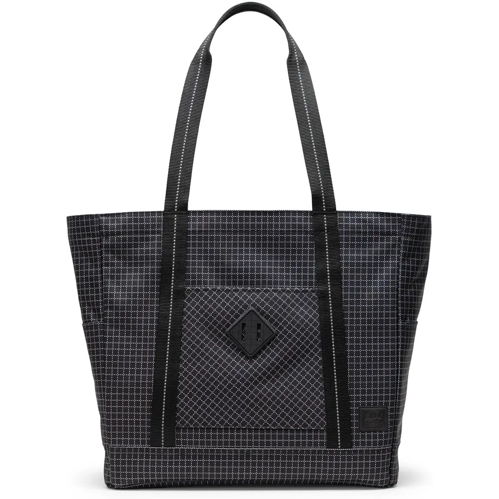 Herschel Heritage tote Grid London Fog groot