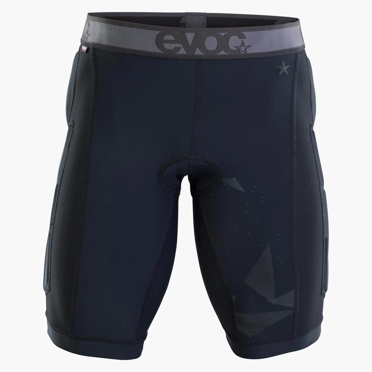 Evoc Crash Pants Bike fietsbroek zwart met heupbescherming