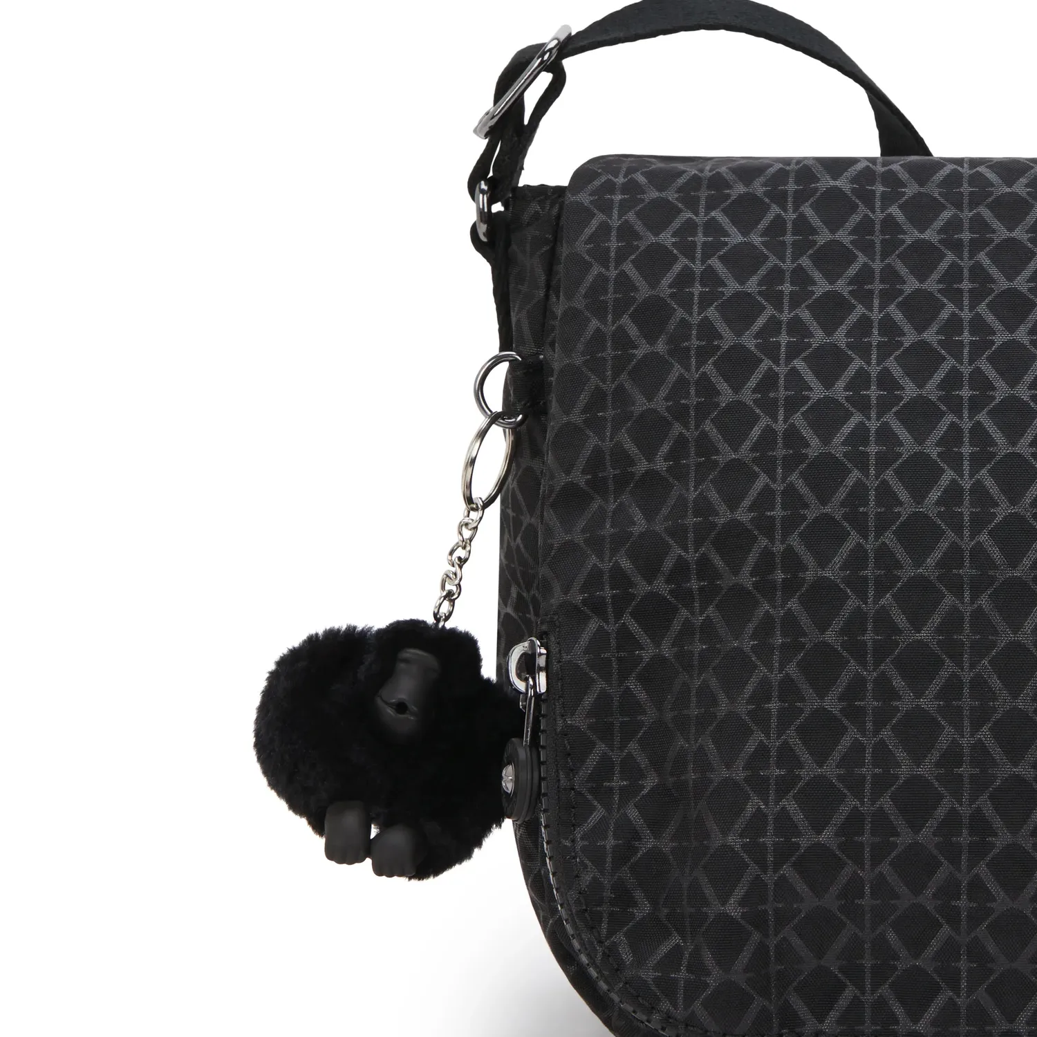 Kipling Earthbeat M schoudertas Signature Emb Medium ruim