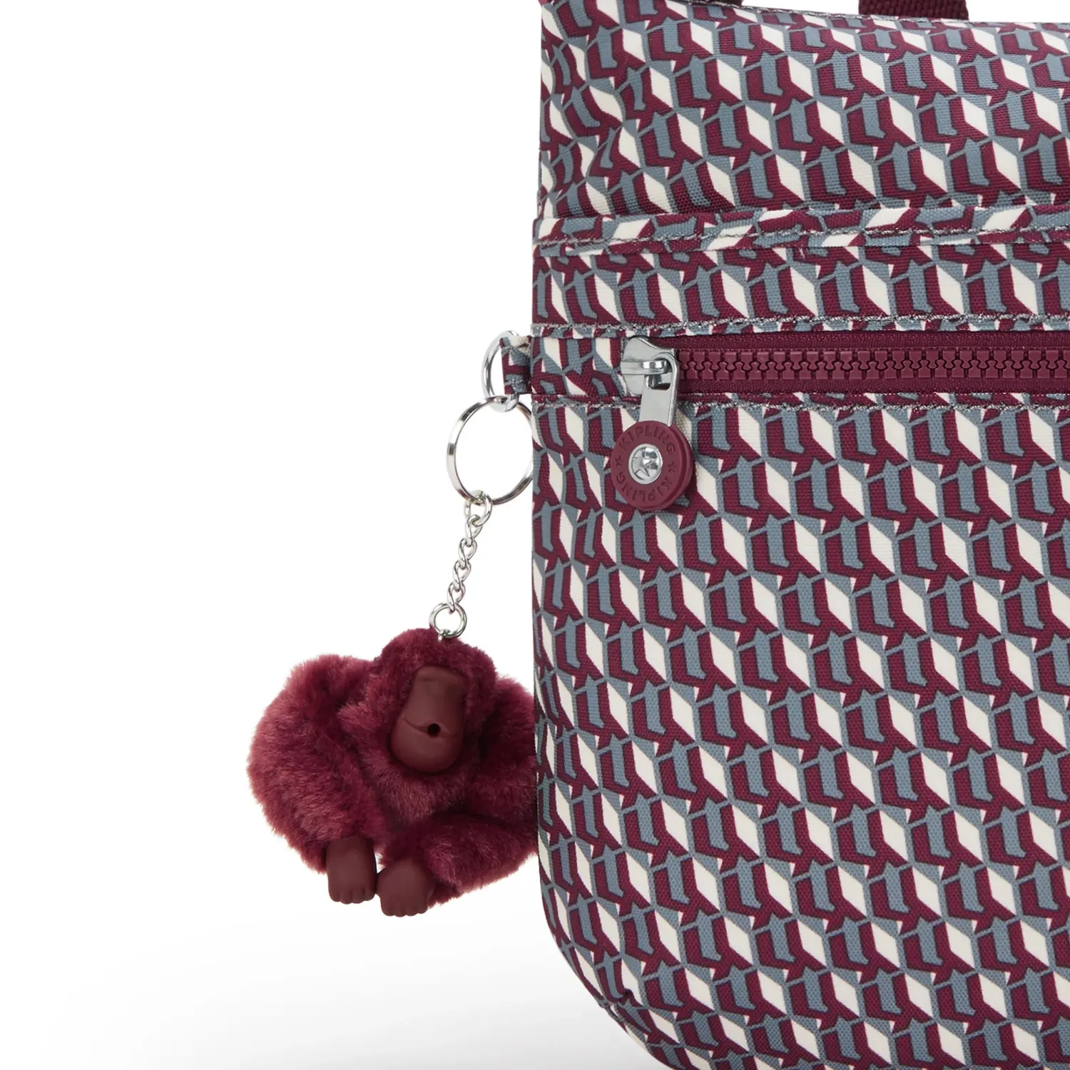 Kipling Arto schoudertas Medium 3DK met ritsvakken