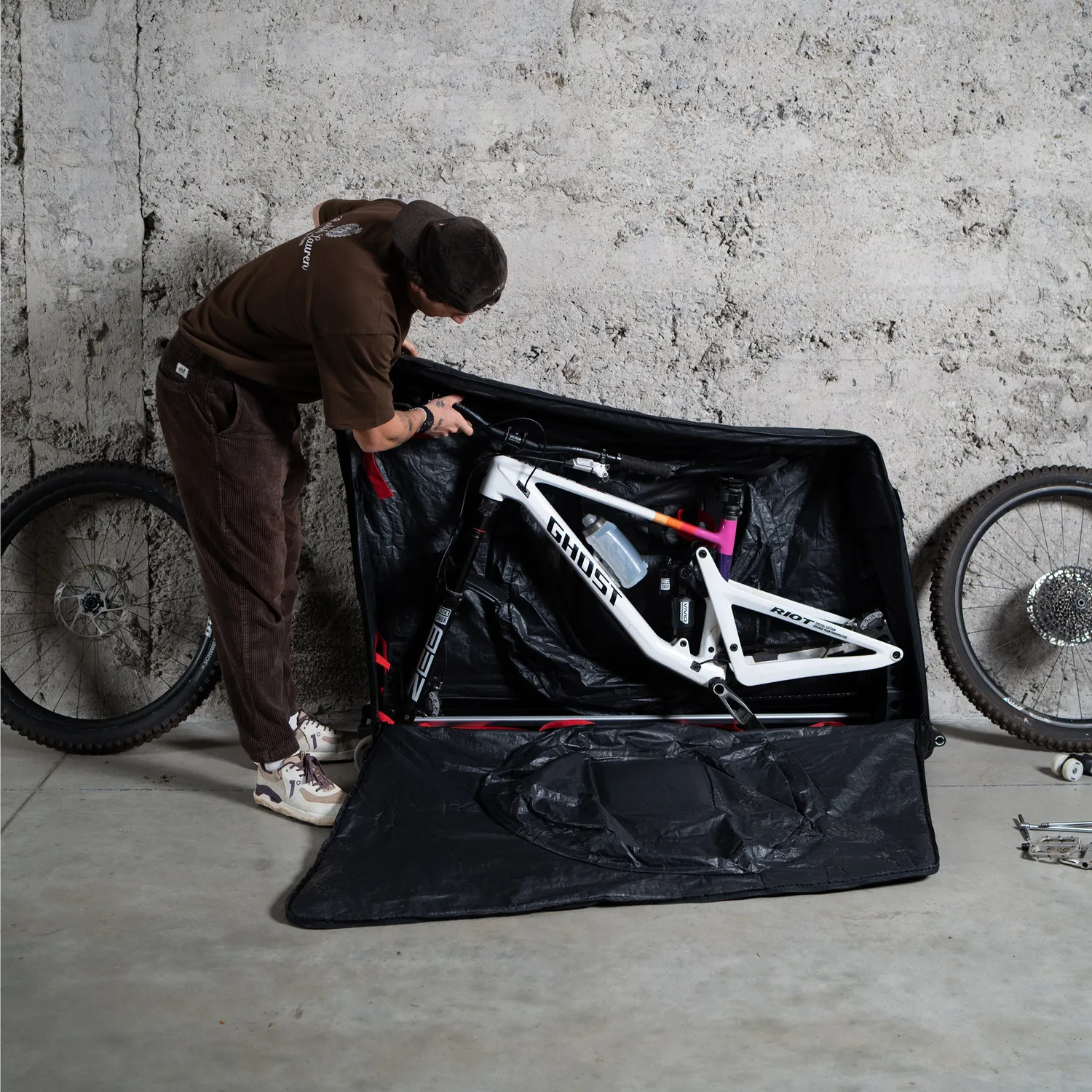 Evoc Mountain Bike Bag Pro fietstas zwart tot 130cm