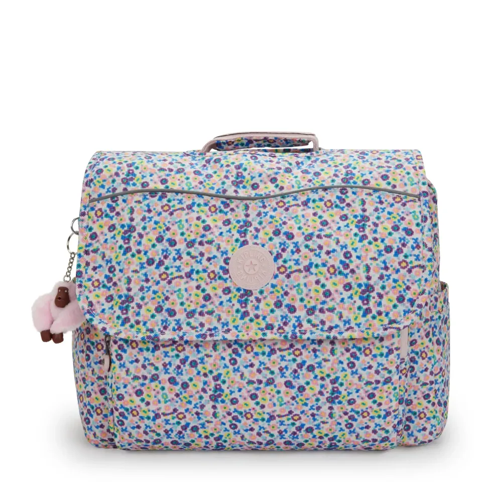 Kipling Codie L schoolrugzak Digi Flower Print groot A4
